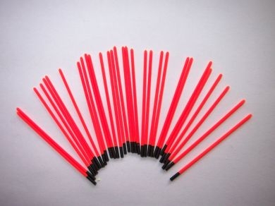 hollow tips red