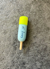 TN Styrofoam (Dumpy) Wagglers 1SSG yellow top