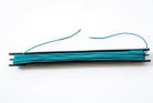 1.0mm pure latex pole elastic no 6 grade (blue 6m)