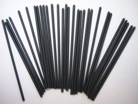 1.7mmHollow black 1mm bore(30)