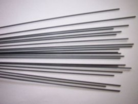 1.8mm x 600mm black glass fibre stems