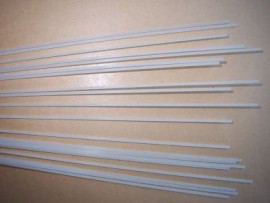 1.0mm X 600mm clear (20)