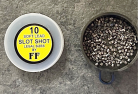 UK manufactured soft lead shots (cube) refill NO 10